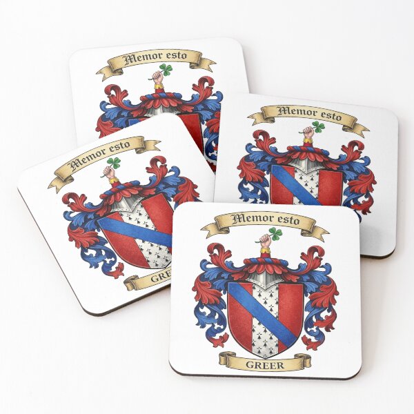 Item preview, The Greer Family Coat of Arms designed and sold by BagTown Clans.