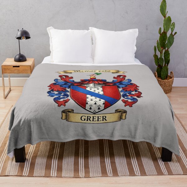 Item preview, The Greer Family Coat of Arms designed and sold by BagTown Clans.