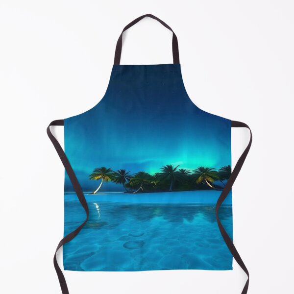 Item preview, Tropical Aurora Nightscape designed and sold by ROZA ..