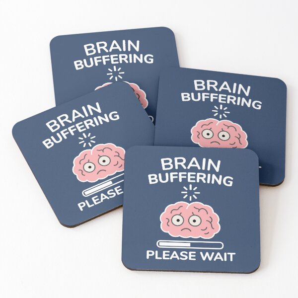 Item preview, Brain Buffering Please Wait – Funny Programmer Shirt, Coding Humor Tee, Geek Developer Gift designed and sold by DesignHouse07.