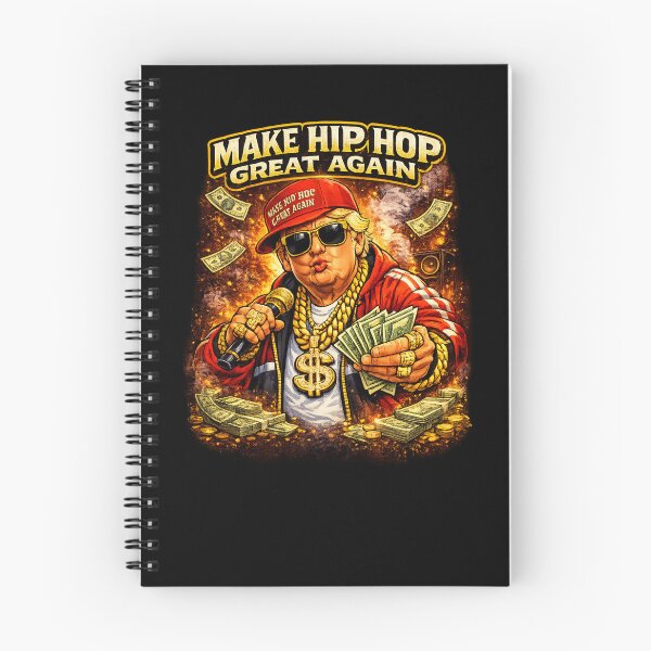 Artikelvorschau, „Make Hip Hop Great Again“ – Lustiger Trump entworfen und verkauft von MojaveTradePost.