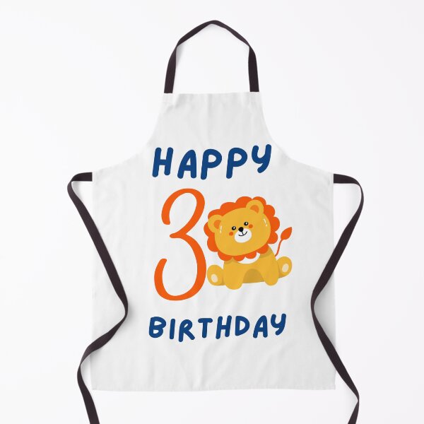 Item preview, Cute Lion Happy 3rd Birthday Design designed and sold by Elly for Design (Power of Creation).