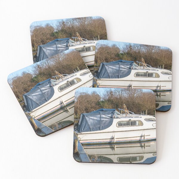 Item preview, Boat moored in the staithe designed and sold by yackers1.