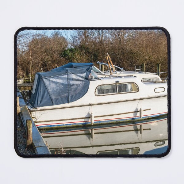 Item preview, Boat moored in the staithe designed and sold by yackers1.
