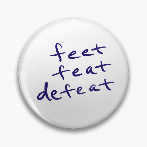 Item preview, feet feat defeat  designed and sold by abeink.