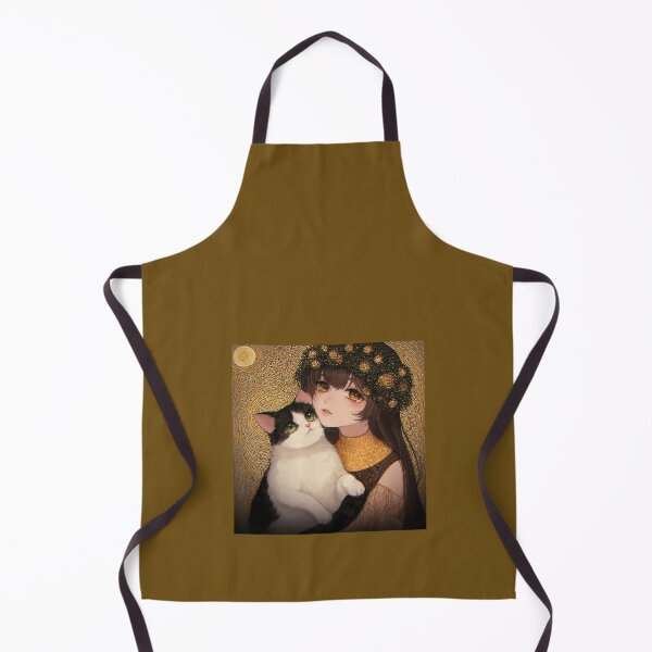Item preview, Beautiful girl with a cat. designed and sold by Natalia-Vlad.