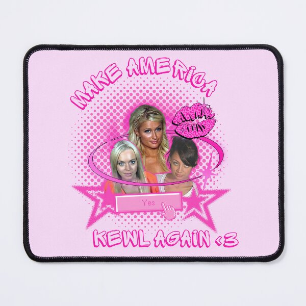 Item preview, Y2K Pop Girl Aesthetic Collage Retro 2000s Tumblr Style Pink Graphic Internet Culture Meme Art Girly Cyber Y2K Design designed and sold by meliodaria.