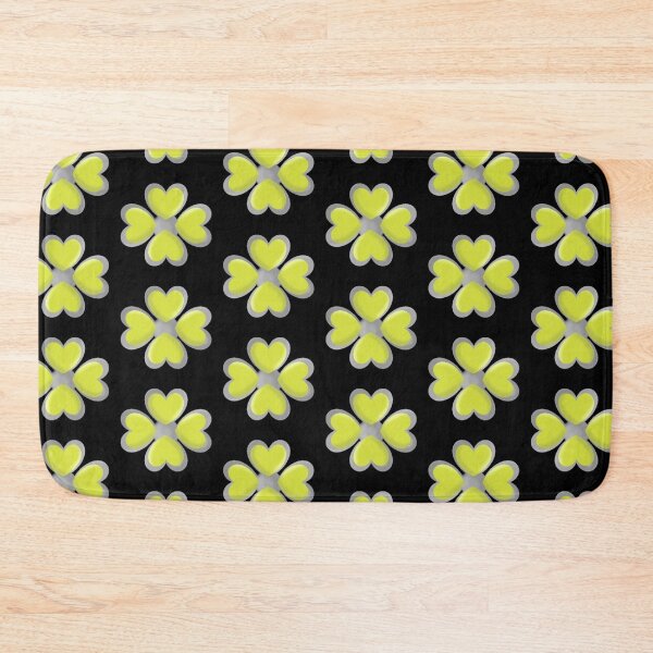 Item preview, Pendant yellow clover print designed and sold by YaroshMaria.
