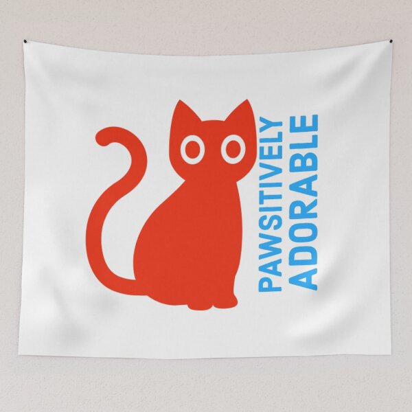 Item preview, Pawsitively Adorable Funny Cat designed and sold by DesignsMjB.
