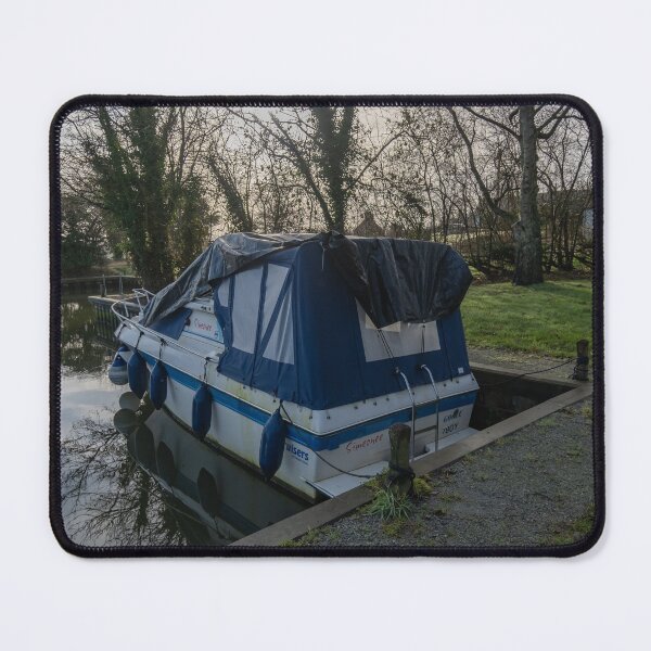 Item preview, Motor boat in Rockland St Mary staithe designed and sold by yackers1.
