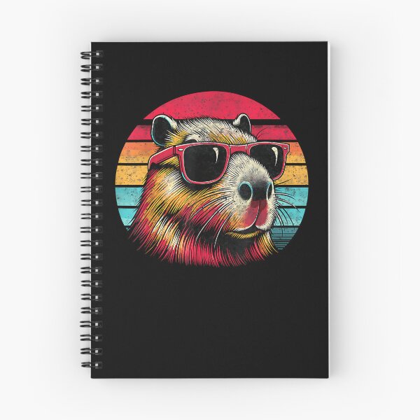 Item preview, Retro Capybara Sunglasses designed and sold by Cheesymatiion.
