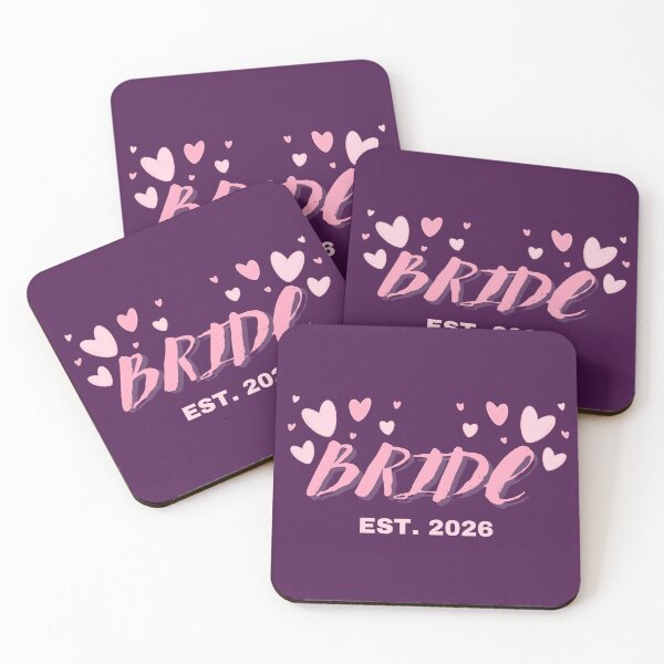Item preview, Bride Est 2026 Pink designed and sold by Meandmyshop.