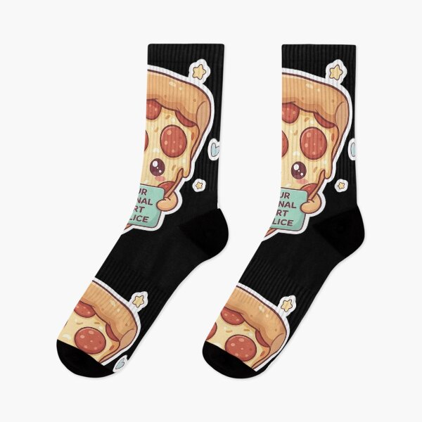 Item preview, Emotional Support Pizza Slice – Cute Kawaii Comfort Food Humor designed and sold by DavmaxDesign.