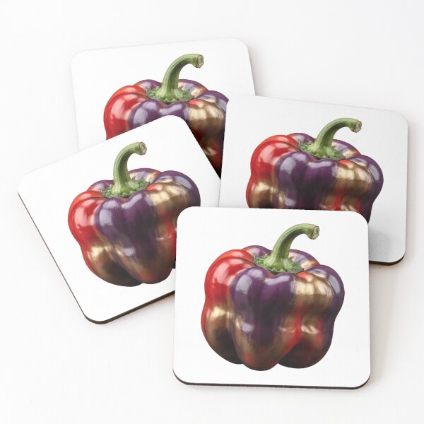 Item preview, Colorful Bell Pepper – Modern Food Art Illustration designed and sold by Activity01.
