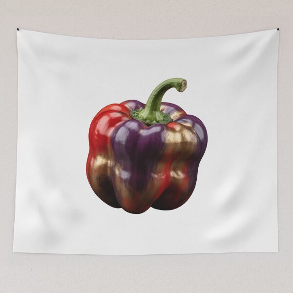 Item preview, Colorful Bell Pepper – Modern Food Art Illustration designed and sold by Activity01.