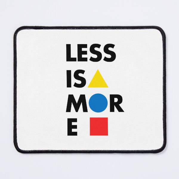 Item preview, Bauhaus - Less is More W T3R designed and sold by ArtPlus+.