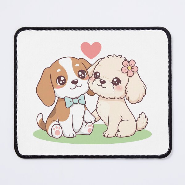 Item preview, A couple of dogs hugging and sharing true love designed and sold by Dizartico.