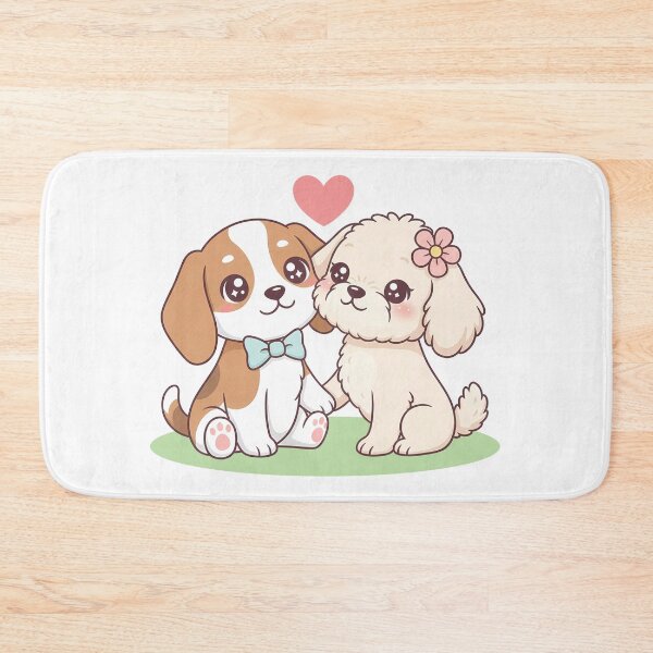 Item preview, A couple of dogs hugging and sharing true love designed and sold by Dizartico.