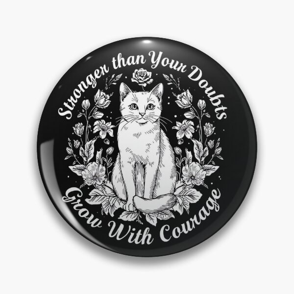 Item preview, STRONGER THAN YOUR DOUBTS – GROW WITH COURAGE” t-shirt motivation designed and sold by NinaCreator.