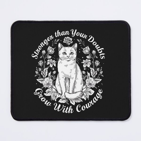 Item preview, STRONGER THAN YOUR DOUBTS – GROW WITH COURAGE” t-shirt motivation designed and sold by NinaCreator.