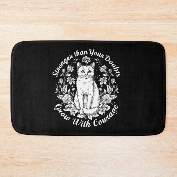 Item preview, STRONGER THAN YOUR DOUBTS – GROW WITH COURAGE” t-shirt motivation designed and sold by NinaCreator.