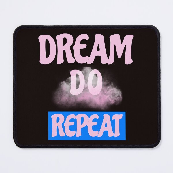 Item preview, Dream Do Repeat Motivational T-Shirt – Inspiring Success Mindset Quote Tee designed and sold by Gerontar.