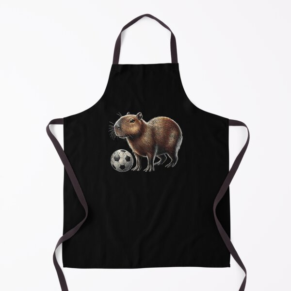 Item preview, Retro Capybara Soccer designed and sold by Cheesymatiion.