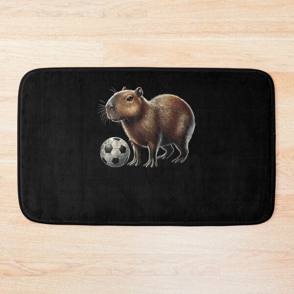 Item preview, Retro Capybara Soccer designed and sold by Cheesymatiion.