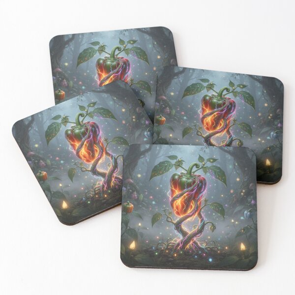 Item preview, Magical Bell Pepper – Enchanted Fantasy Forest Art designed and sold by Activity01.