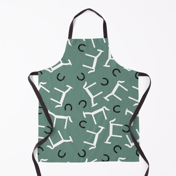 Item preview, Cute horse green seamless pattern designed and sold by SeamlessDsign.
