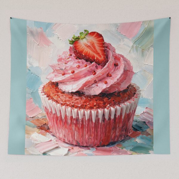 Item preview, Strawberry Cupcake designed and sold by caracatita75.