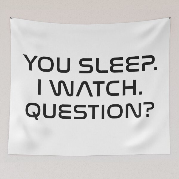Item preview, Project Hail Mary Rocky You Sleep I Watch Question designed and sold by Eh Plus Designs.