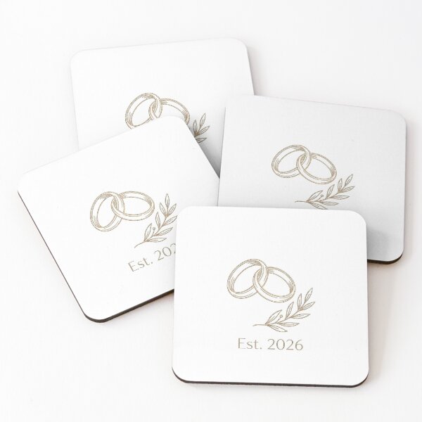 Item preview, Eternal Bonds - Minimalist Gold Wedding Rings & Laurel Branch designed and sold by ResonateUK.