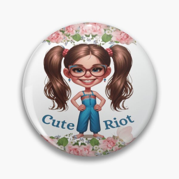 Item preview, Cheerful Riot girl. designed and sold by Mindful56.