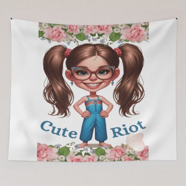 Item preview, Cheerful Riot girl. designed and sold by Mindful56.