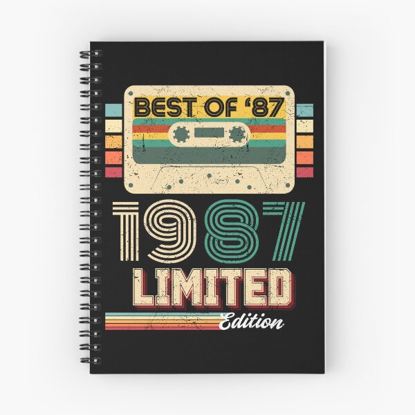 Item preview, Best Of 1987 Limited Edition Retro Cassette Vintage Birthday Gift designed and sold by MixedVibes Co..