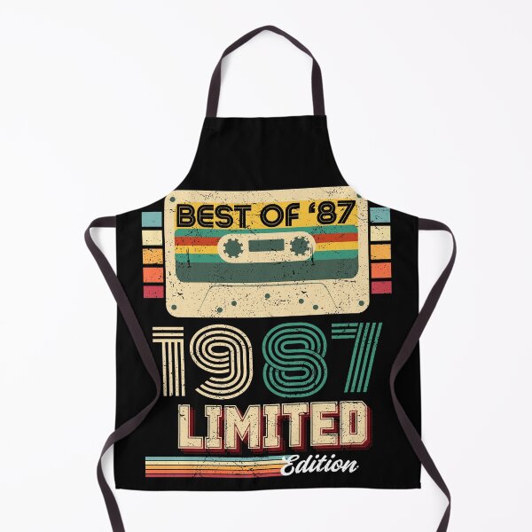 Item preview, Best Of 1987 Limited Edition Retro Cassette Vintage Birthday Gift designed and sold by MixedVibes Co..