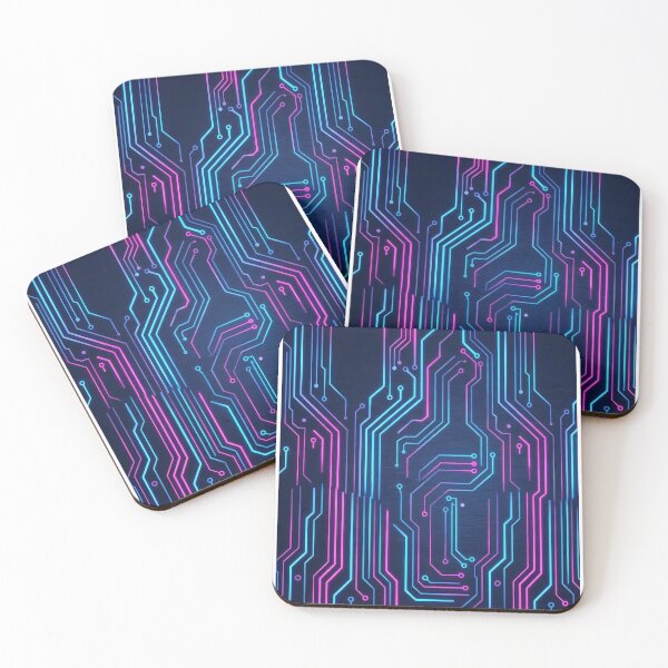 Item preview, Cyber Circuit Board Pattern designed and sold by ResonateUK.
