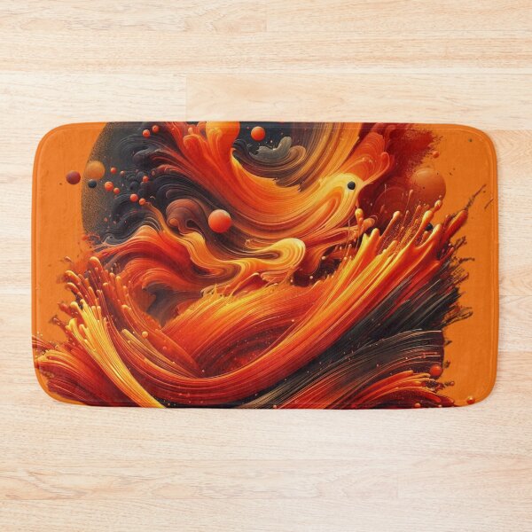 Item preview, Burning Fluid Wave designed and sold by Szpaku desart .