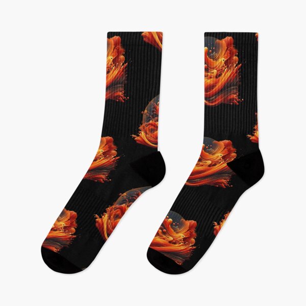 Item preview, Burning Fluid Wave designed and sold by Szpaku desart .