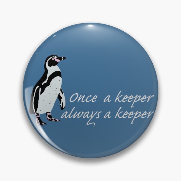 Item preview, Once a Keeper - Penguin designed and sold by GeoCreate.