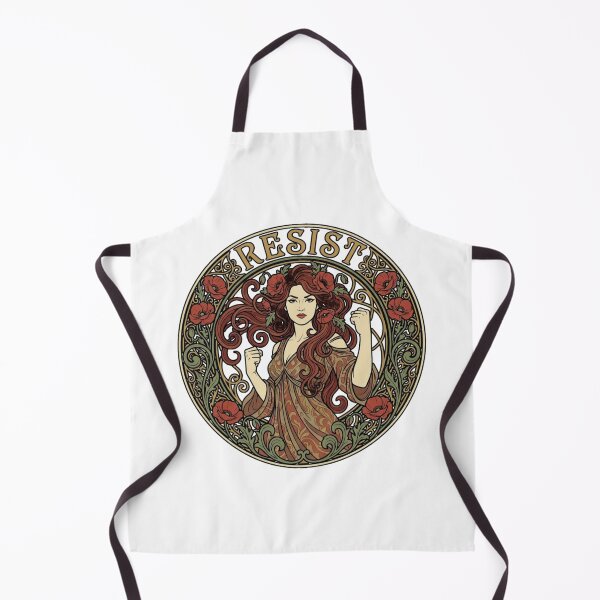 Item preview, Empowering Art Nouveau Resist Woman Vintage Style designed and sold by chattsuede.