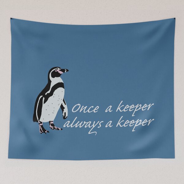 Item preview, Once a Keeper - Penguin designed and sold by GeoCreate.