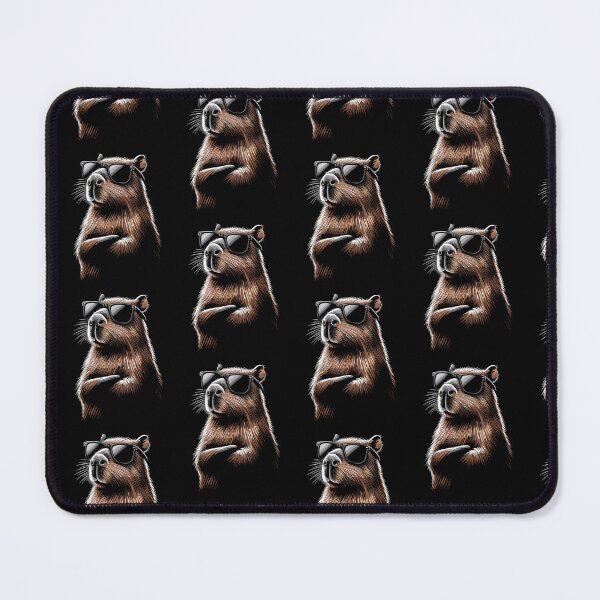 Item preview, Capybara Lover with Sunglasses designed and sold by Cheesymatiion.