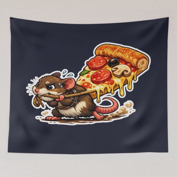 Item preview, Pizza Heist Rat Hustle designed and sold by Orca Chuckle Studios.