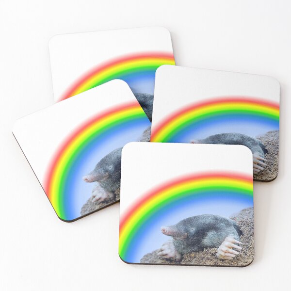 Item preview, Rainbow mole designed and sold by Molespignoses.