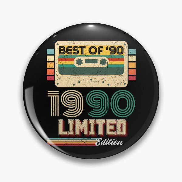 Item preview, Best Of 1990 Limited Edition Retro Cassette Vintage Birthday Gift designed and sold by MixedVibes Co..