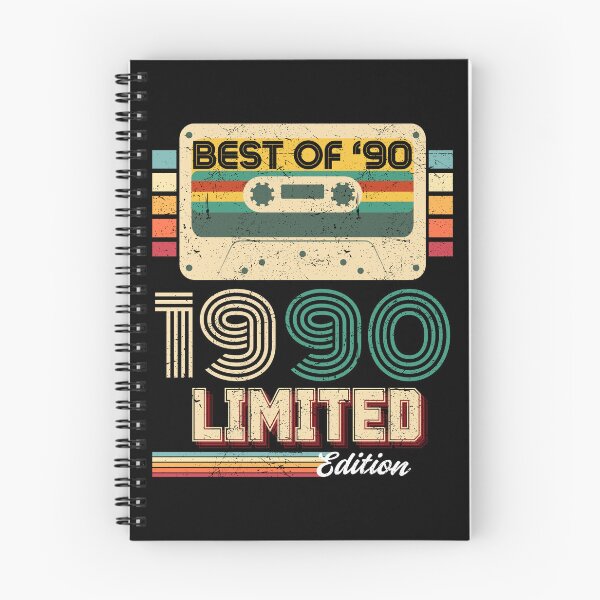 Item preview, Best Of 1990 Limited Edition Retro Cassette Vintage Birthday Gift designed and sold by MixedVibes Co..
