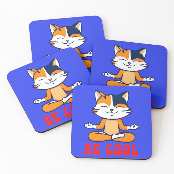 Item preview, BE COOL CAT Design 3 designed and sold by DigitalandPhoto.