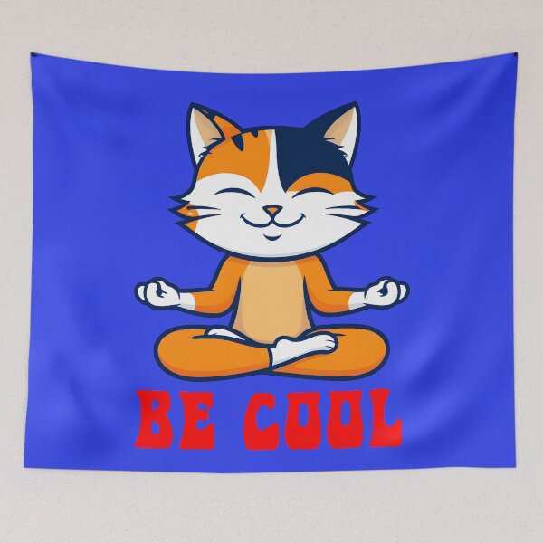 Item preview, BE COOL CAT Design 3 designed and sold by DigitalandPhoto.